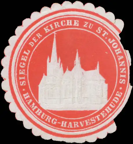 Siegel der Kirche zu St. Johannis - Hamburg Harvestehude