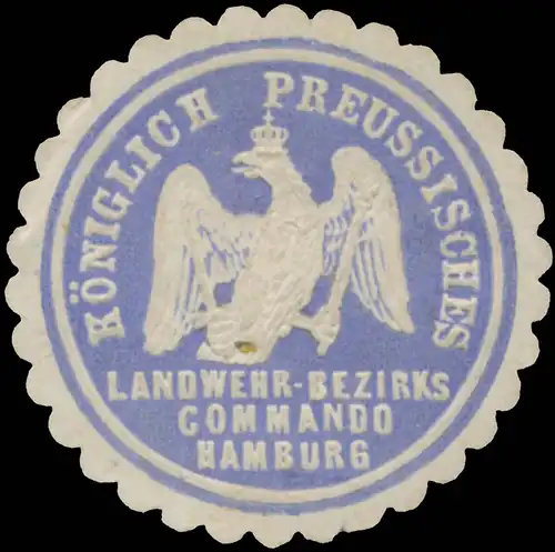 K.Pr. Landwehr-Bezirkscommando Hamburg