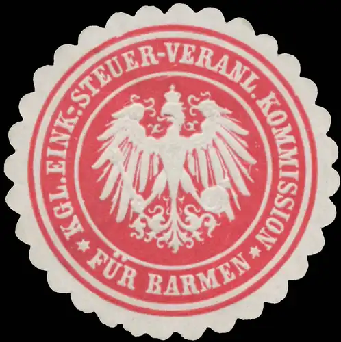 K. Einkommensteuer-Veranlagungskommission fÃ¼r Barmen