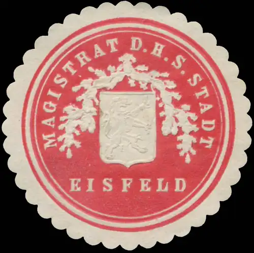 Magistrat der H.S. Stadt Eisfeld