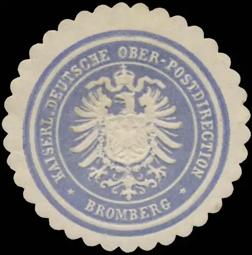 K. Deutsche Ober-Postdirection Bromberg