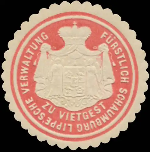F. Schaumburg Lippische Verwaltung zu Vietgest