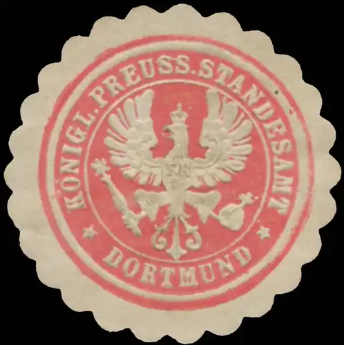 K.Pr. Standesamt Dortmund