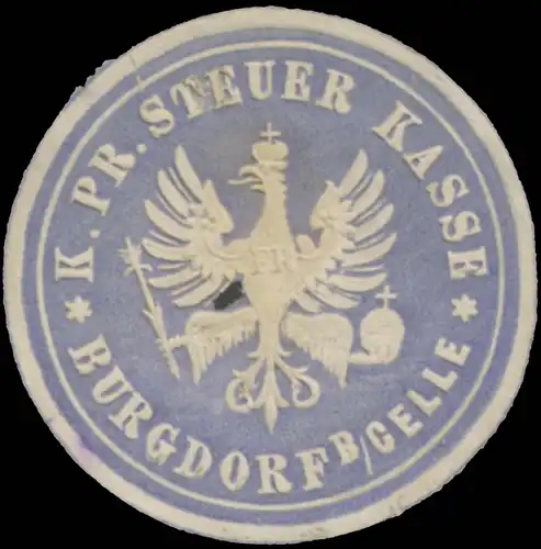 K.Pr. Steuerkasse Burgdorf bei Celle