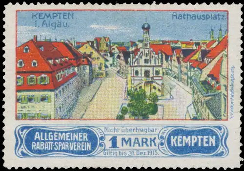 Rathausplatz Kempten