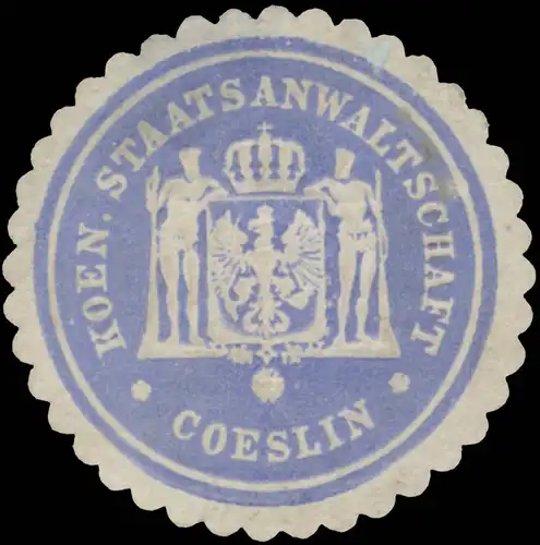 K. Staatsanwaltschaft Coeslin (Pommern)