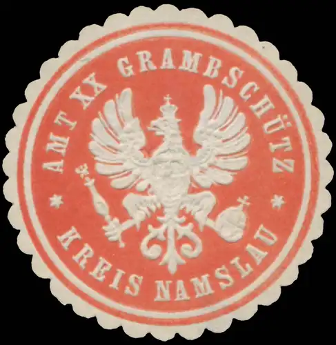 Amt XX GrambschÃ¼tz Kreis Namslau (Schlesien)