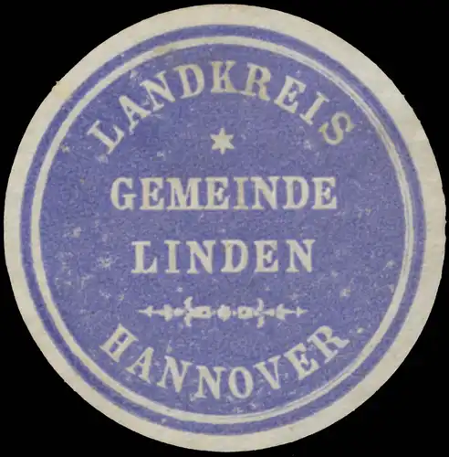 Landkreis Gemeinde Linden - Hannover