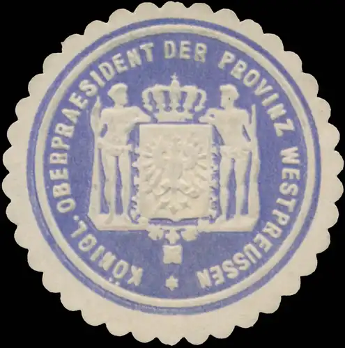 K. OberprÃ¤sident der Provinz Westpreussen