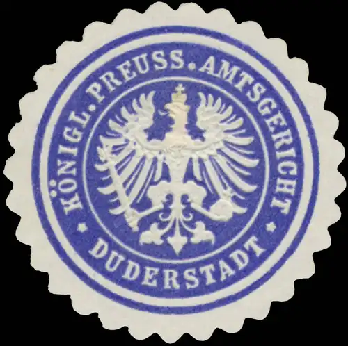 K.Pr. Amtsgericht Duderstadt