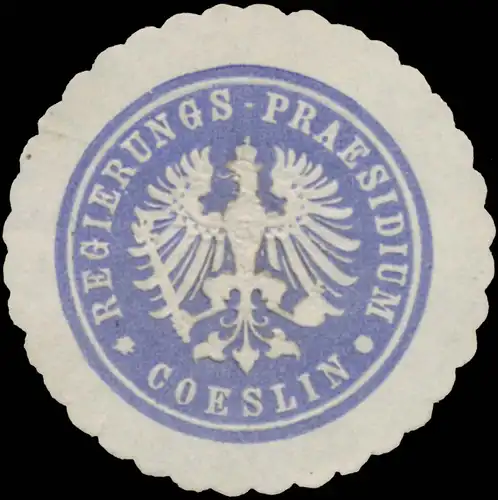 RegierungsprÃ¤sidium Coeslin (Pommern)