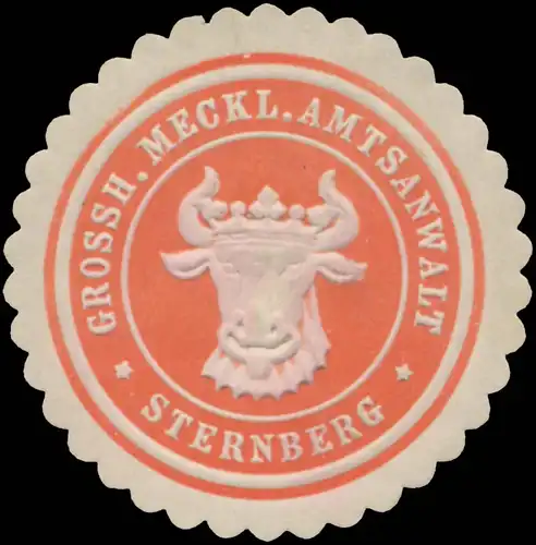 Gr. Mecklenburg. Amtsanwalt Sternberg