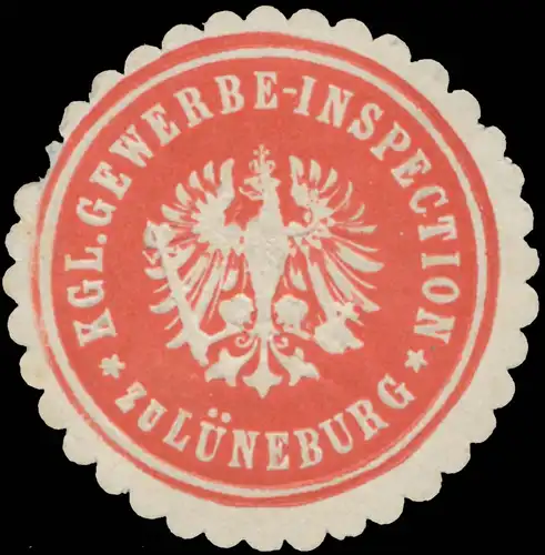 K. Gewerbe-Inspection zu LÃ¼neburg
