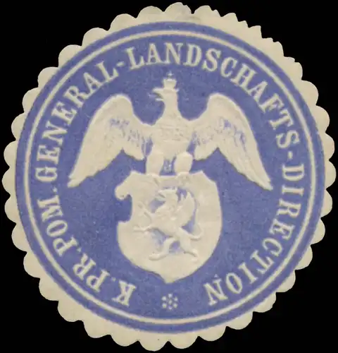 K.Pr. Pommersche General-Landschafts-Direction