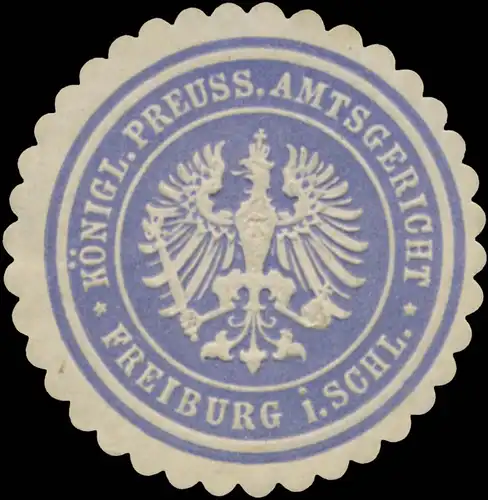 K.Pr. Amtsgericht Freiburg in Schlesien