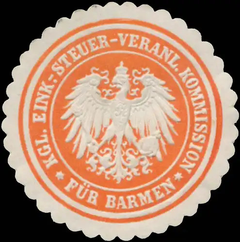 K. Einkommensteuer-Veranlagungskommission fÃ¼r Barmen