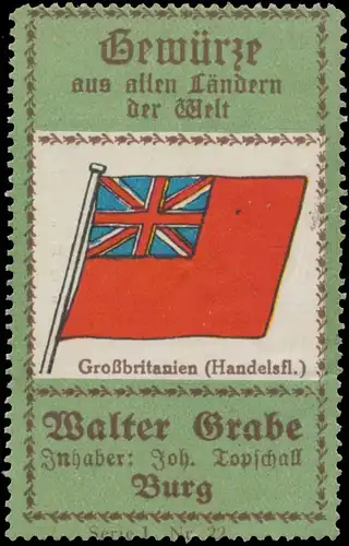 Handelsflagge GroÃbritannien