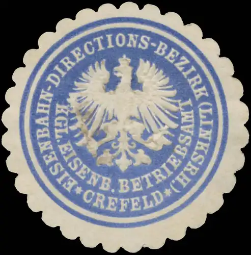 K. Eisenbahn-Betriebsamt Crefeld