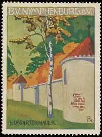 Nymphenburg Hofgartenmauer