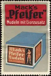 Macks Pfeifer Nudeln mit Eierzusatz