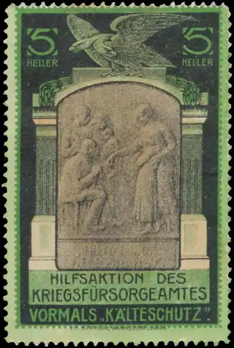 Hilfsaktion des KriegsfÃ¼rsorgeamtes