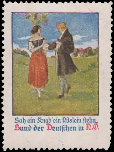 Sah ein Knab ein RÃ¶slein stehn