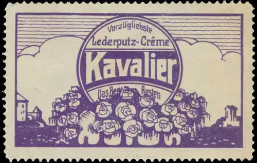 Vorzüglichste Lederputz-Creme Kavalier