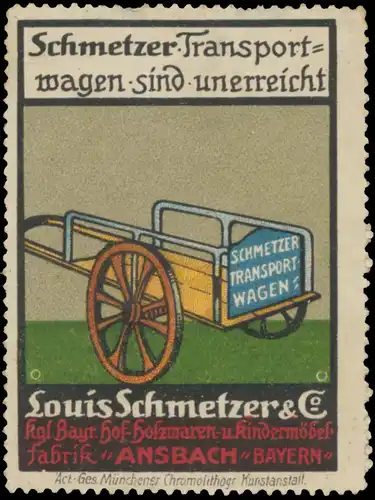 Schmetzer Transportwagen sind unerreicht