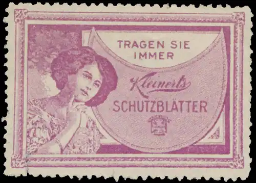 Tragen sie immer Kleinerts Schutzblätter