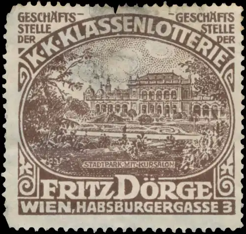 Stadtpark mit Kursalon