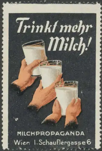 Trinkt mehr Milch!