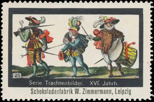 Trachtenbilder XVI. Jahrhundert