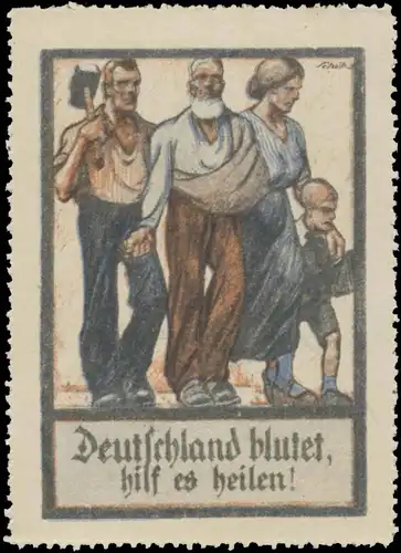 Deutschland blutet hilf es heilen!