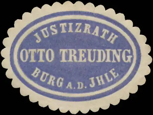 Justizrath Otto Treuding