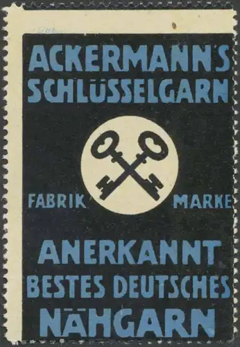 Fabrikmarke Ackermanns SchlÃ¼sselgarn