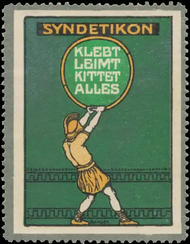 Syndetikon klebt, leimt, kittet alles