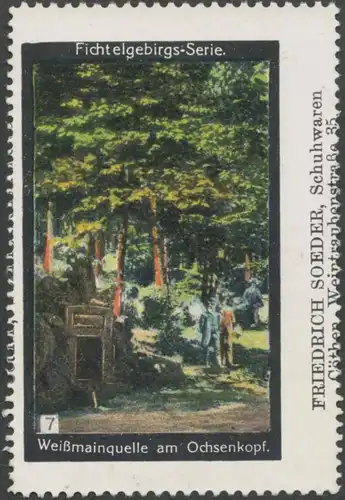 WeiÃmainquelle am Ochsenkopf