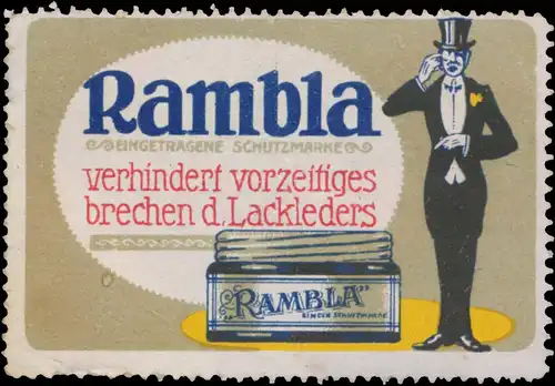 Rambla verhindert vorzeitiges brechen des Lackleders