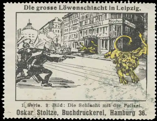 Die grosse LÃ¶wenschlacht in Leipzig