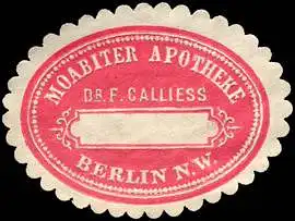 Moabiter Apotheke Dr. F. Calliess - Berlin