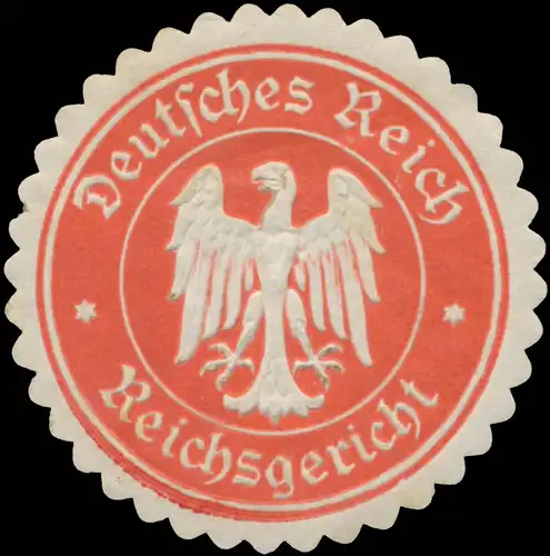 Deutsches Reich Reichsgericht