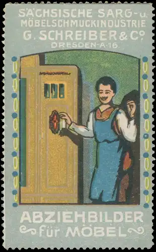 Abziehbilder für Möbel