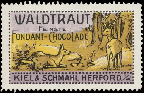 Waldtraut feinste Fondant-Schokolade