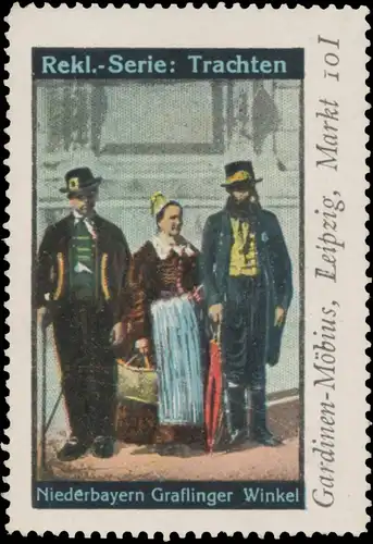 Niederbayern Graflinger Winkel Tracht