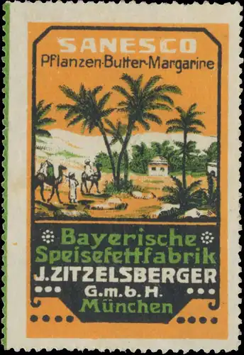 Sanesco Pflanzen-Butter-Margarine