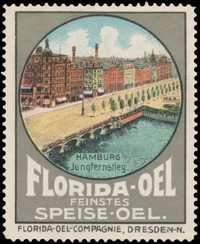 Jungfernstieg in Hamburg