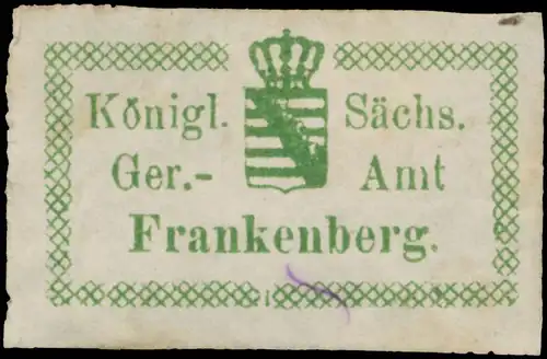 K.S. Gerichtsamt Frankenberg