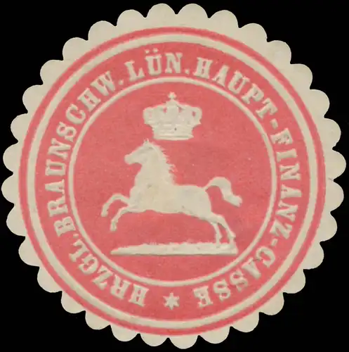 H. Braunschweig. LÃ¼n. Hauptfinanzcasse