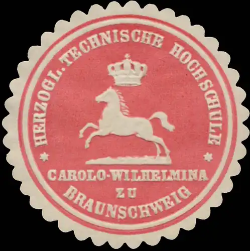 H. Technische Hochschule Carolo-Wilhelmina zu Braunschweig