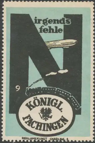 Nirgens fehle KÃ¶niglich Fachingen Mineralwasser